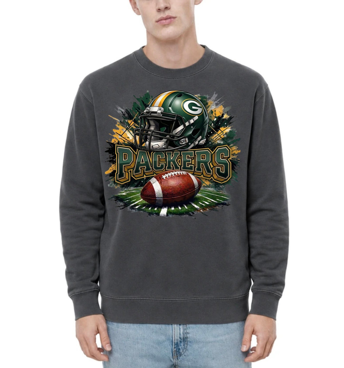 Football Team Adult Crewneck