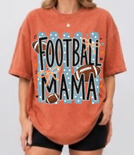 Football Mama Adult Tee