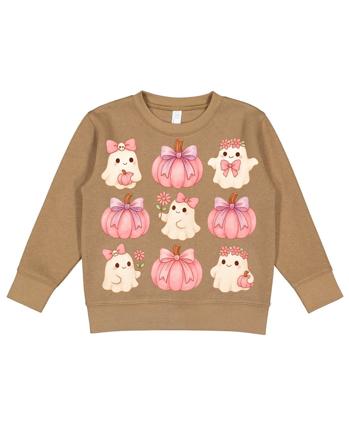 Pink Pumpkin Cuties Toddler Crewneck